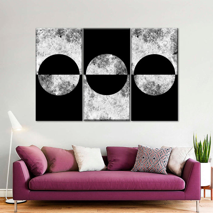 Black Background Abstract Wall Art