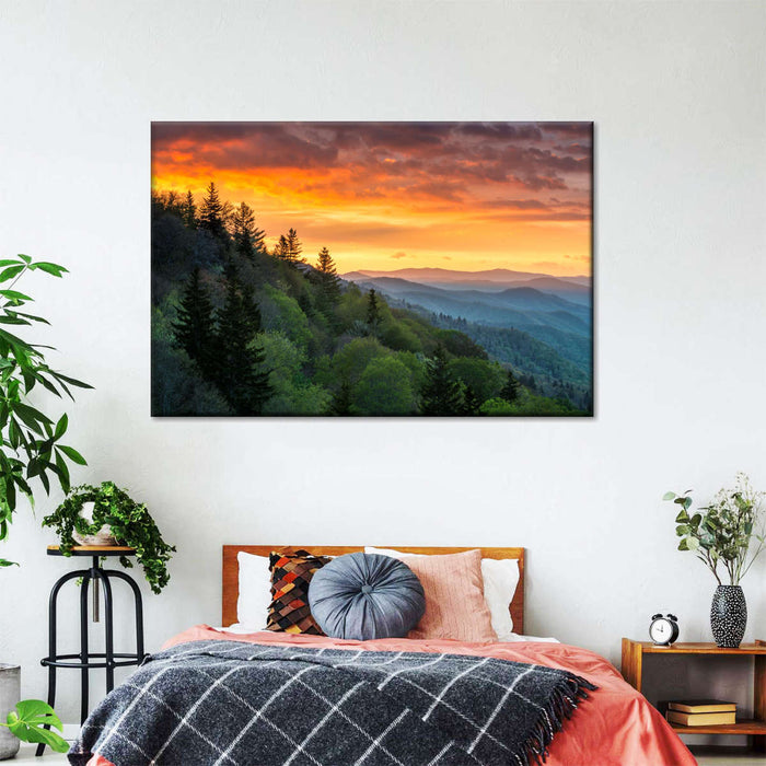 Mountain Sunrise Wall Art