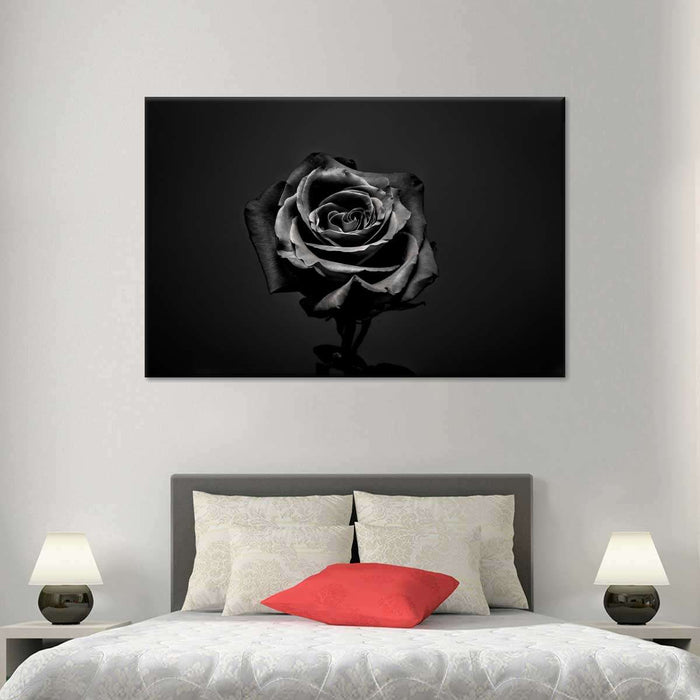 Black Rose Wall Art