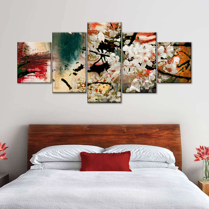 Japanese Flower Wall Art