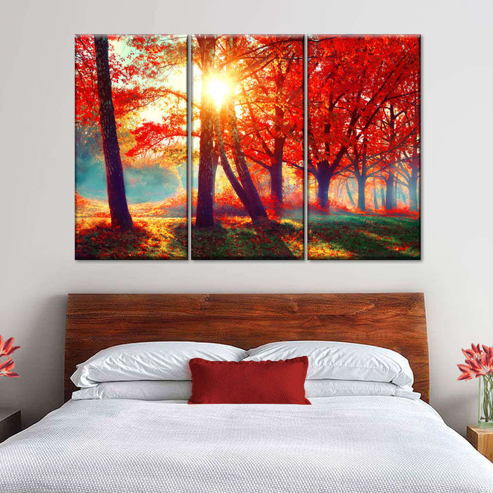 Ethereal Fall Landscape Wall Art