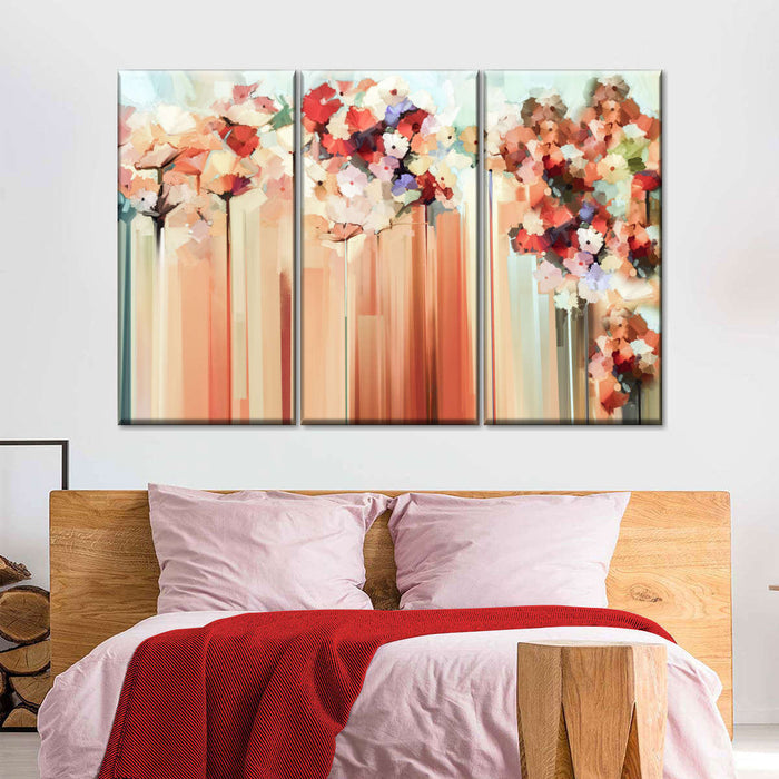 Floral Abstract Wall Art