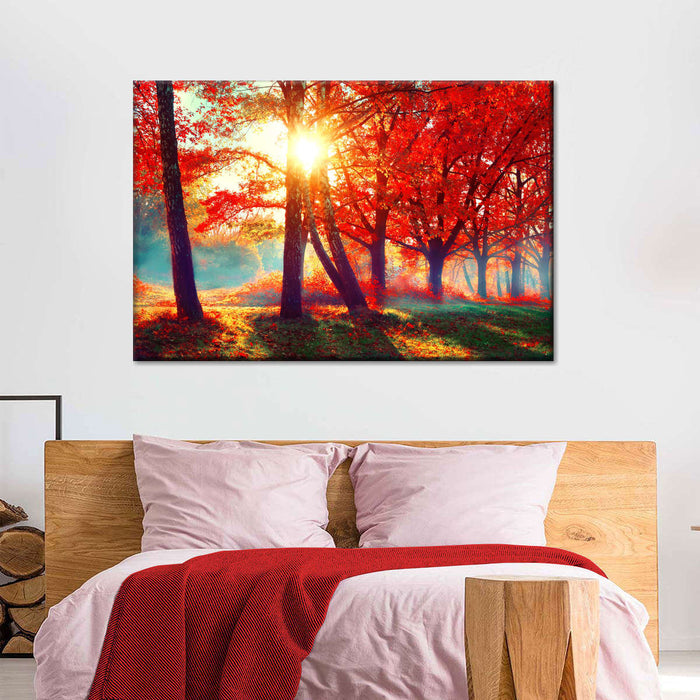 Ethereal Fall Landscape Wall Art