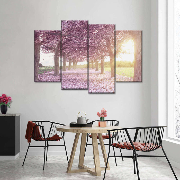 Cherry Blossom Morning Wall Art