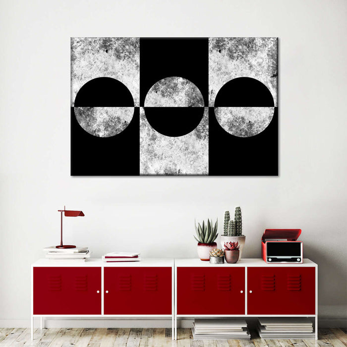 Black Background Abstract Wall Art