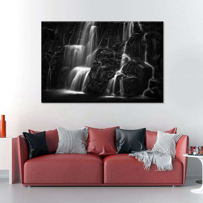 Dark Waterfalls Wall Art