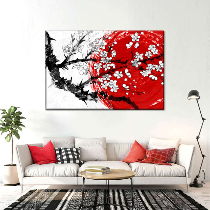 Japan Cherry Blossom Wall Art