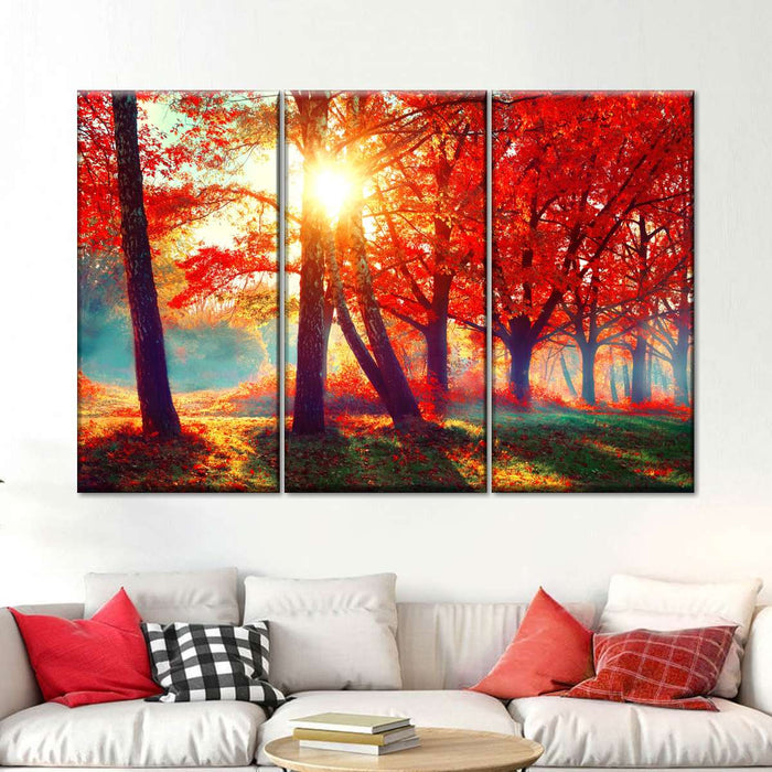 Ethereal Fall Landscape Wall Art