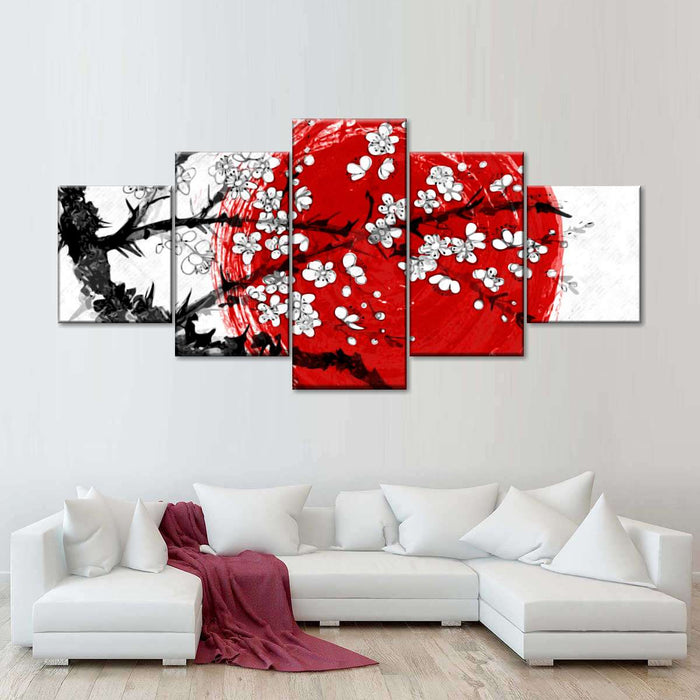 Japan Cherry Blossom Wall Art