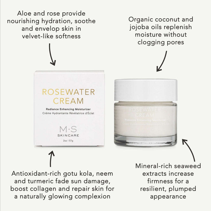 ROSEWATER CREAM | Radiance Enhancing Moisturizer