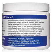 COLEHERBALS LLC 20 - Dr. Cole's Muscle Ease Soaking Salts Herbal Lavender
