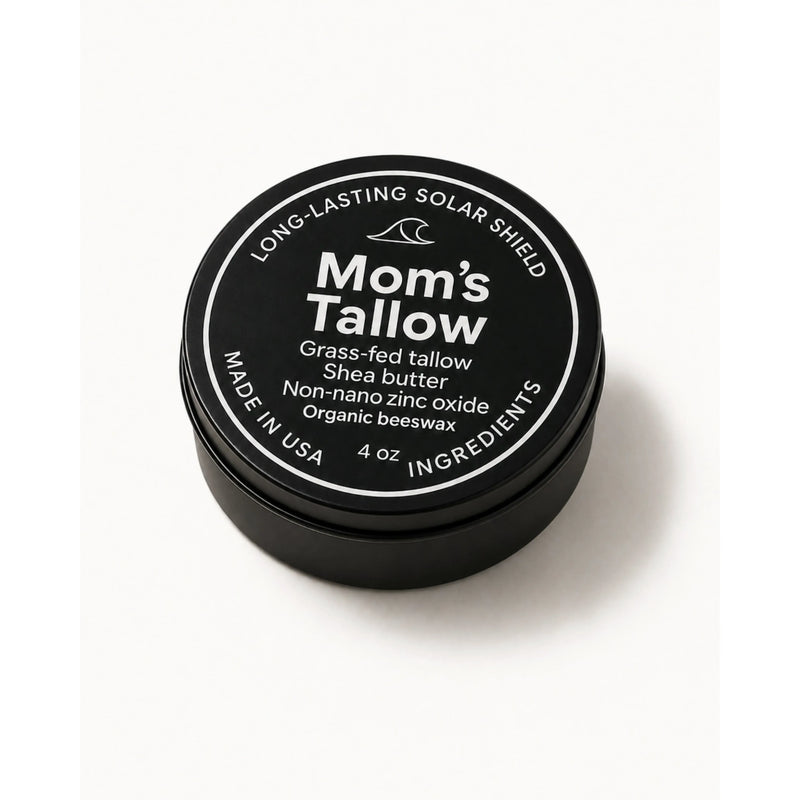 Mom’s Tallow Long-Lasting Solar Shield White Smoke 4 oz