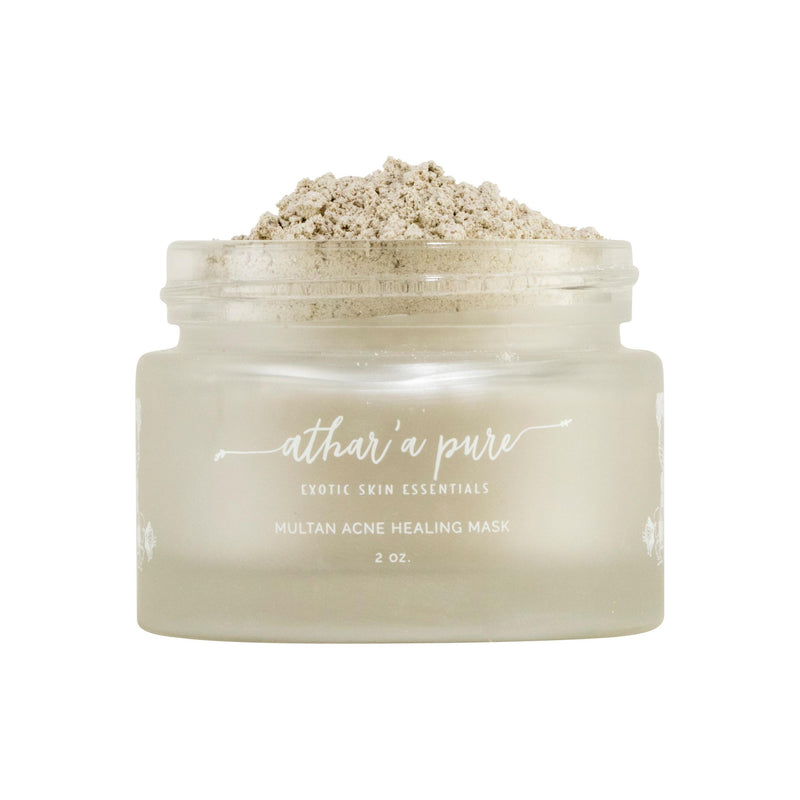 Athar'a Pure Multan Acne Activated Charcoal Healing Mask Face