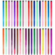 VIP Extensions Multi-colors Party Highlights Clip in Synthetic Hair clip extensions