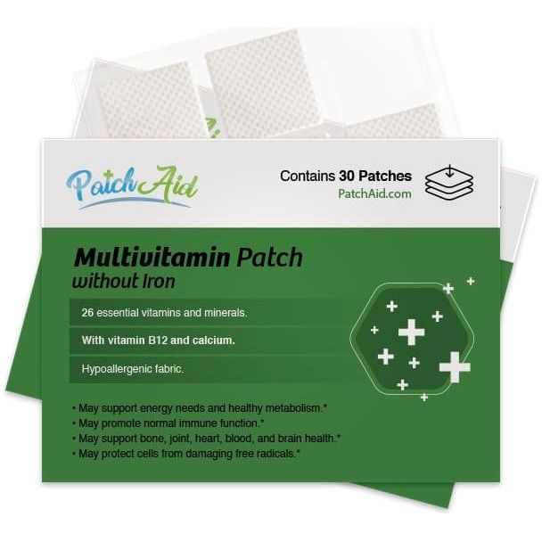 PatchAid - MultiVitamin Plus Topical Patch without Iron