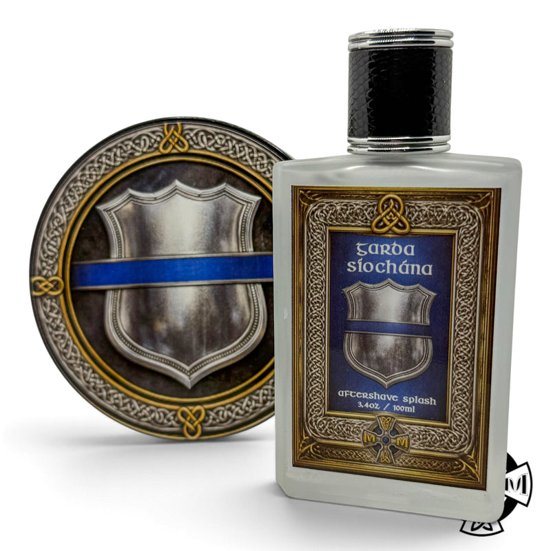 Murphy and McNeil Garda Siochana Shaving Soap - by Murphy and McNeil Shaving Soap White Smoke 4.0oz Jar,0.5oz Sample Pouch