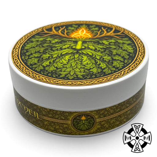 Murphy and McNeil Green Man Shaving Soap (Fougere) - by Murphy and McNeil Shaving Soap White Smoke 4.0oz Jar,0.5oz Sample Pouch