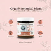 Euphoric Herbals Muscle Mend Salve Salve Misty Rose 8oz,4oz,1oz