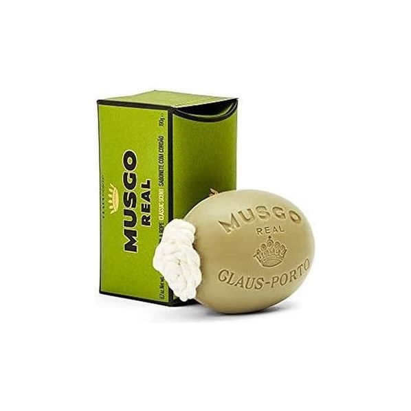Musgo Real Lime & Basil Scent Soap on a Rope 190gr