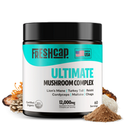 FreshCap Mushrooms Organic Mushroom Extract Powder Blend Powder