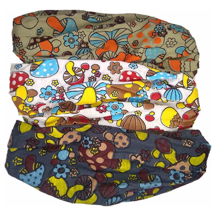 Threddies Mushroom Scrunch Headband