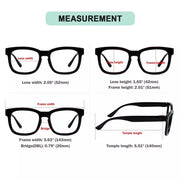 eyekeeper.com (Must Buy Both Eyes) Metalless Screwless Reading Glasses with Different Strength PR033 (Green) Eyeglasses