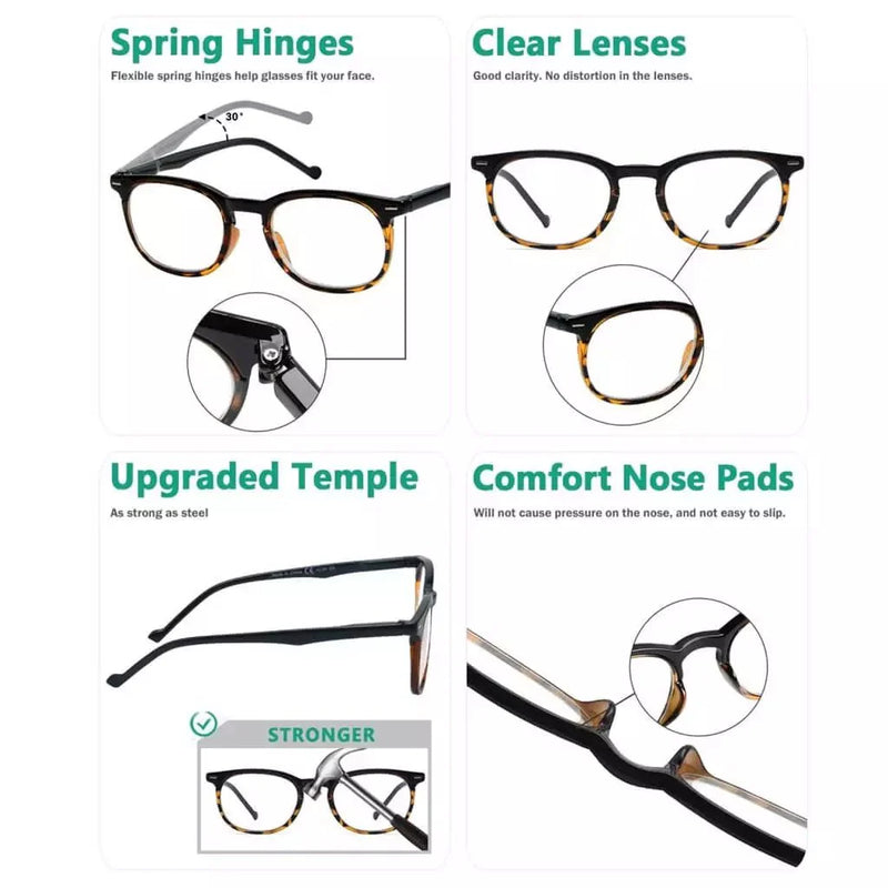 eyekeeper.com (Must Buy Both Eyes) Reading Glasses with Different Strength for Each Eye PR001 Eyeglasses