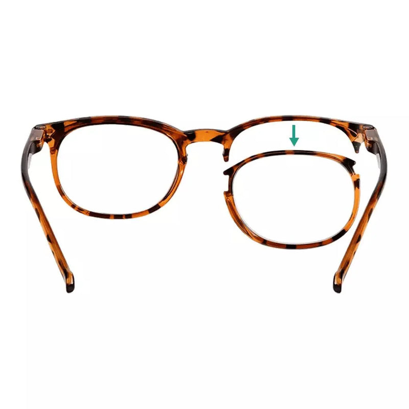 eyekeeper.com (Must Buy Both Eyes) Reading Glasses with Different Strength for Each Eye PR001-DEMI Eyeglasses