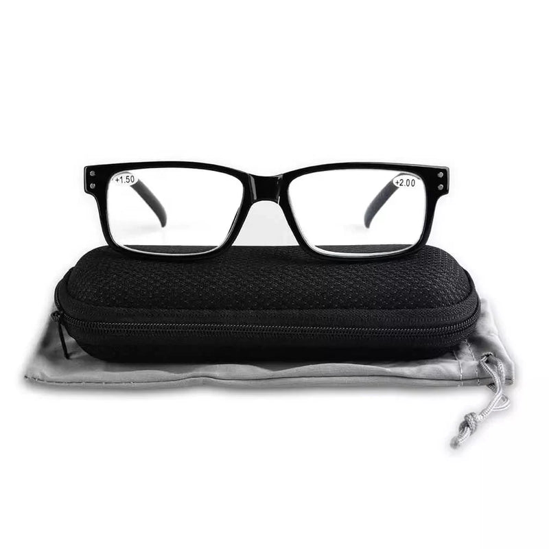 eyekeeper.com (Must Buy Both Eyes) Reading Glasses with Different Strength for Each Eye PR032 Black Eyeglasses