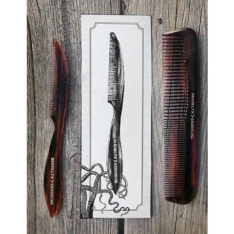 Brooklyn Grooming Men's Handmade Mustache - Beard Comb Comb