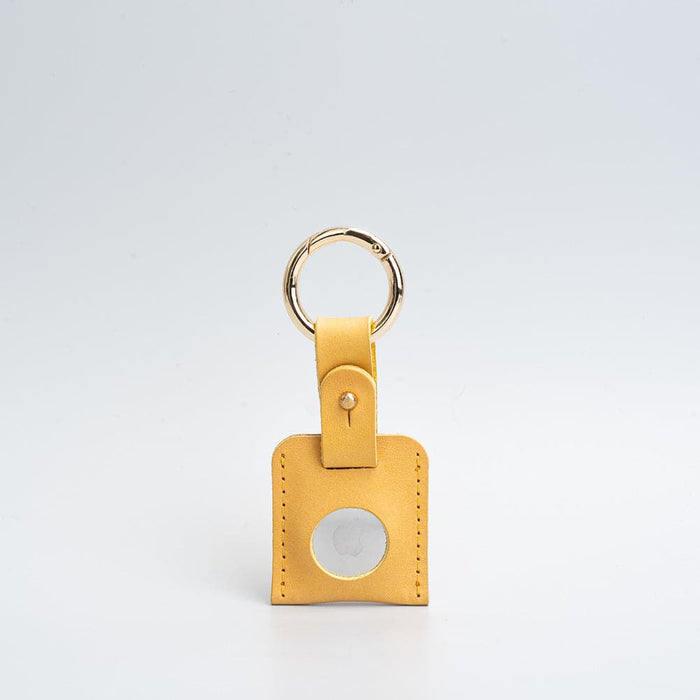 Leather AirTag Keychain by Geometric Goods