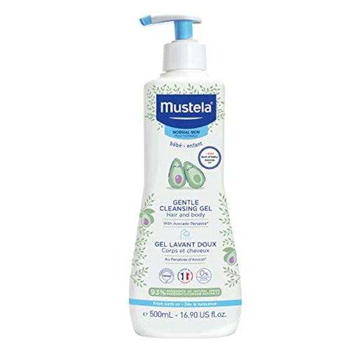 Nava Beauty Mustela Gentle Cleansing Gel 16.90 OZ White Smoke