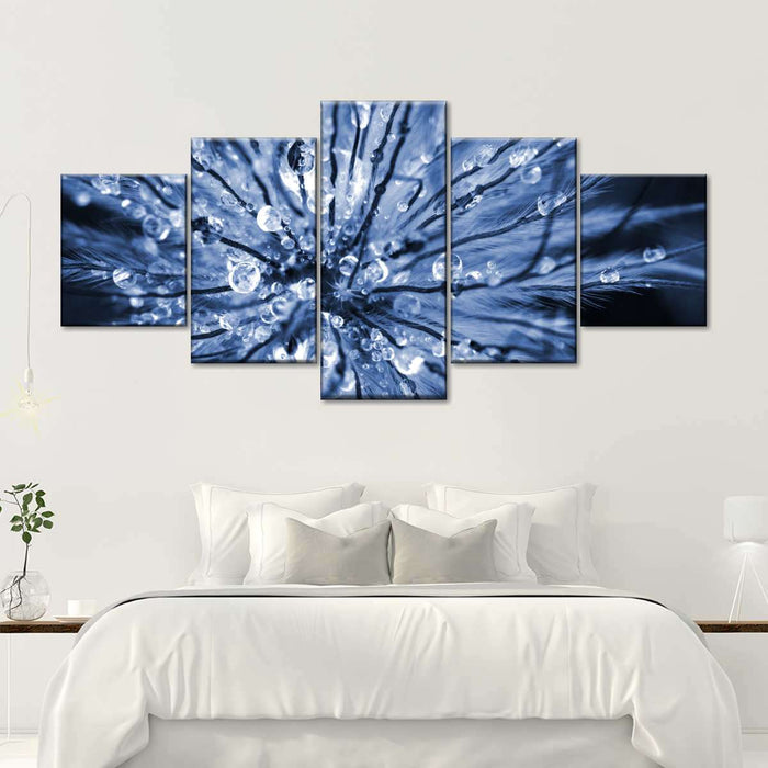 Abstract Flower Head Wall Art