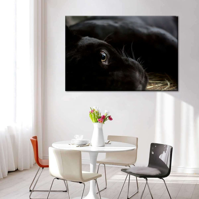 Comfortable Black Panther Wall Art