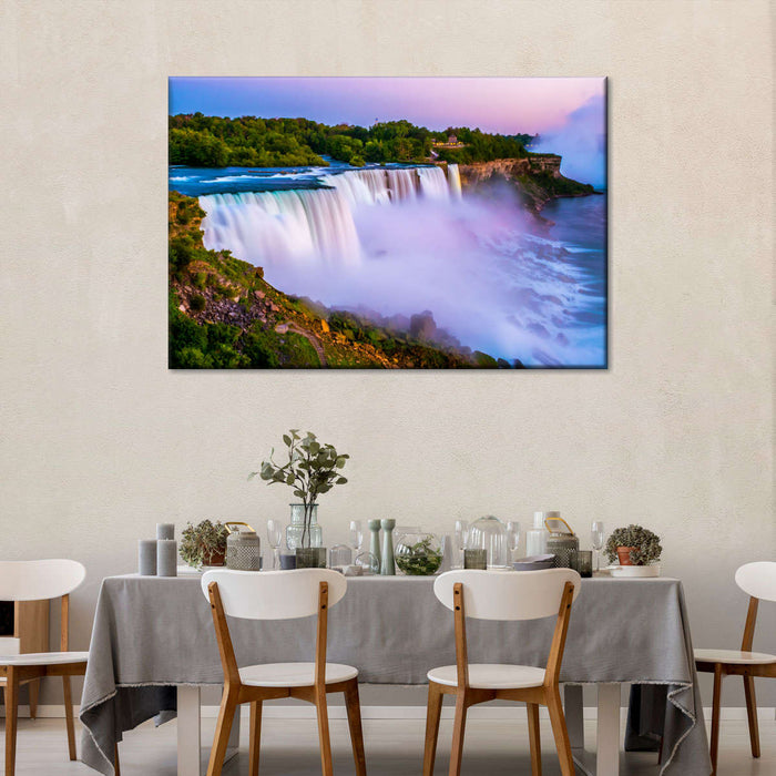 Evening At Niagara Falls Wall Art