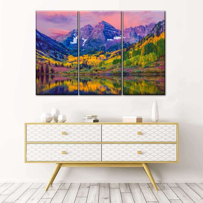 Maroon Bells Autumn Beauty Wall Art