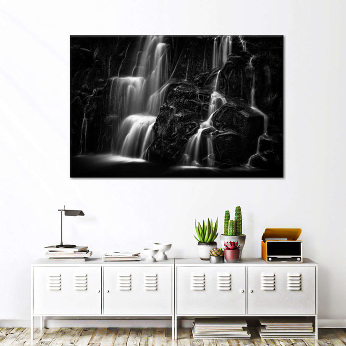 Dark Waterfalls Wall Art