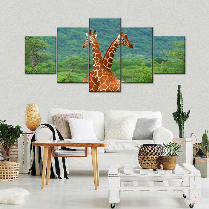 Giraffe Love Wall Art