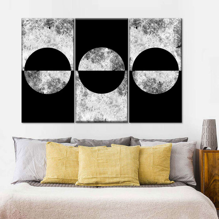 Black Background Abstract Wall Art