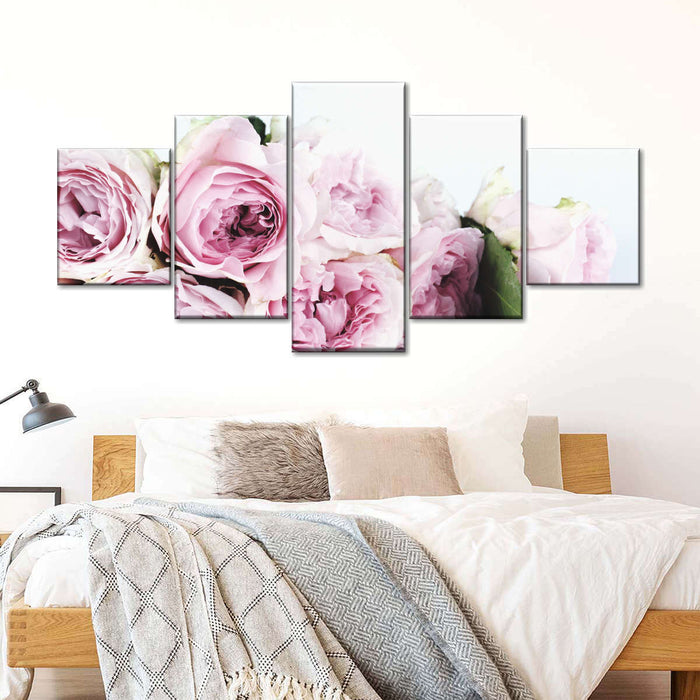 Layers Of Pink Peonies Wall Art