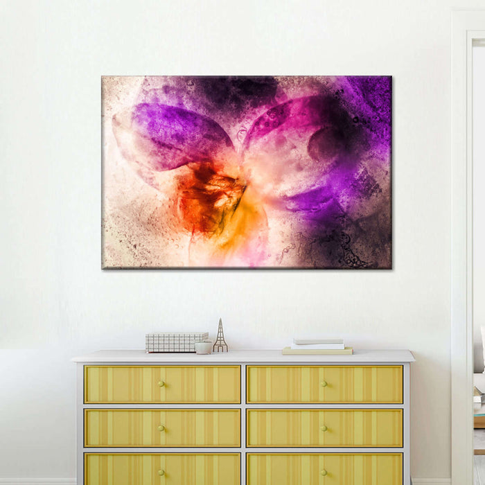 Abstract Floral Wall Art