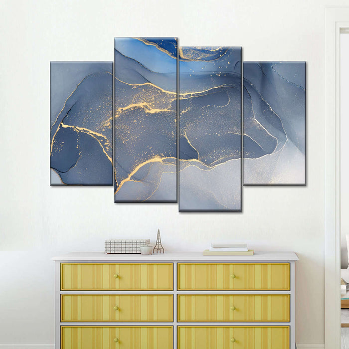 Liquid Marble Abstract Wall Art