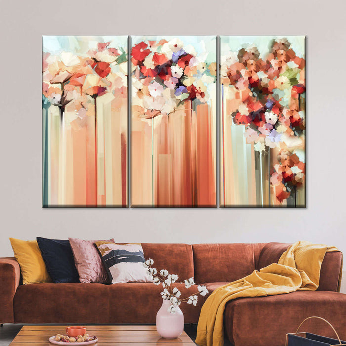 Floral Abstract Wall Art