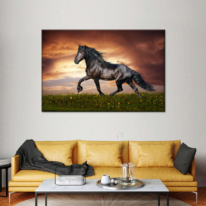 Baroque Horse Wall Art