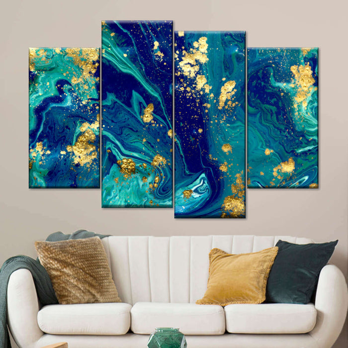 Marble Flow Abstract Wall Art