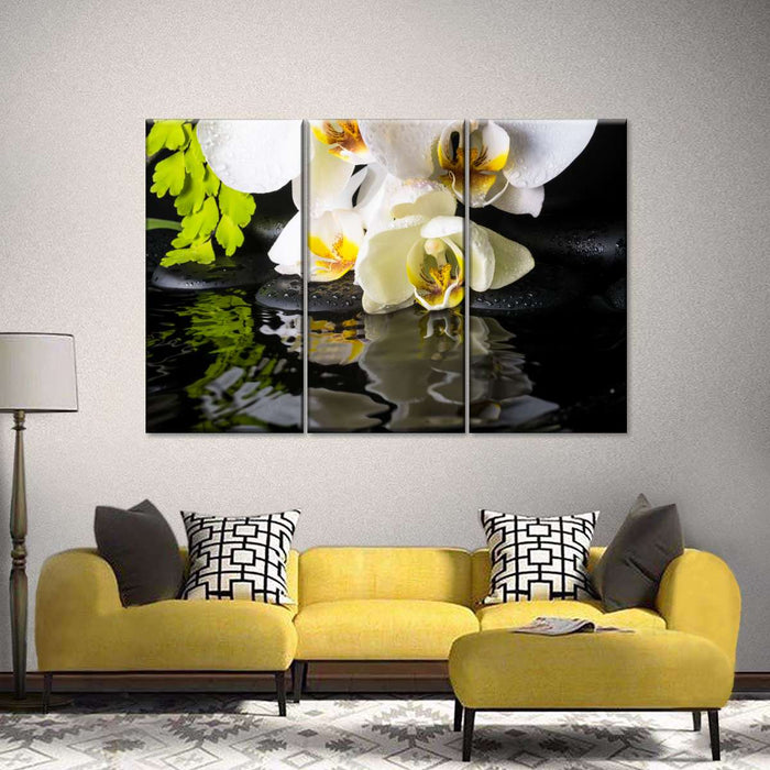 Delicate Zen Orchids Wall Art