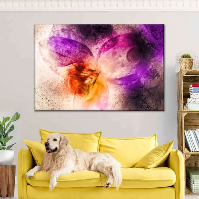 Abstract Floral Wall Art