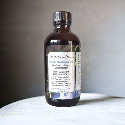 My Natural Beauty Black Seed Oil - Organic Cold Pressed 4oz
