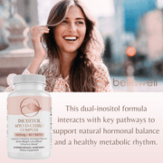 Bellawell Health Myo D-Chiro Inositol (IP6) by Bellawell Capsules Misty Rose
