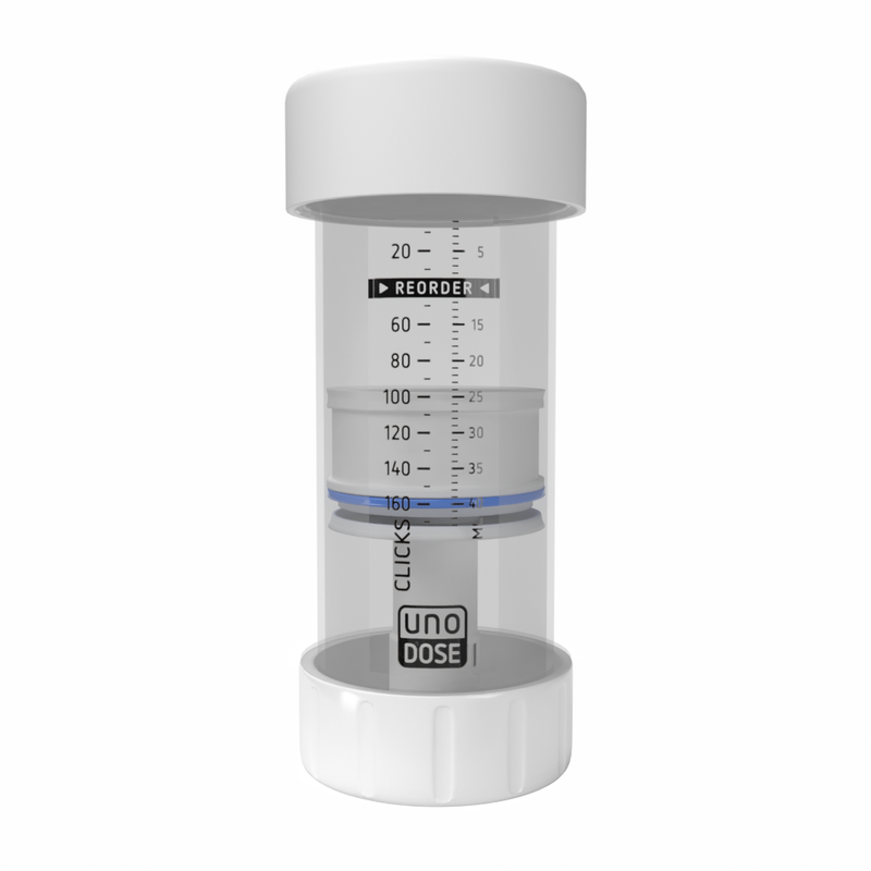 Medisca Unidose Metered-Dose Topical Applicators, White, 42 mL (Pack of 25) Medical Supplies